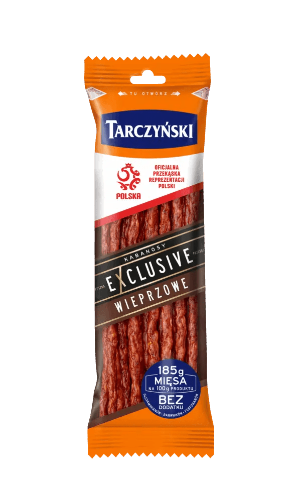 Tarczynski Pork Kabanos - Savory & Spicy Snack - olitory