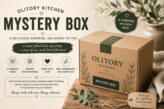 Mystery Selection – 6 Handmade Pierogi Tubes