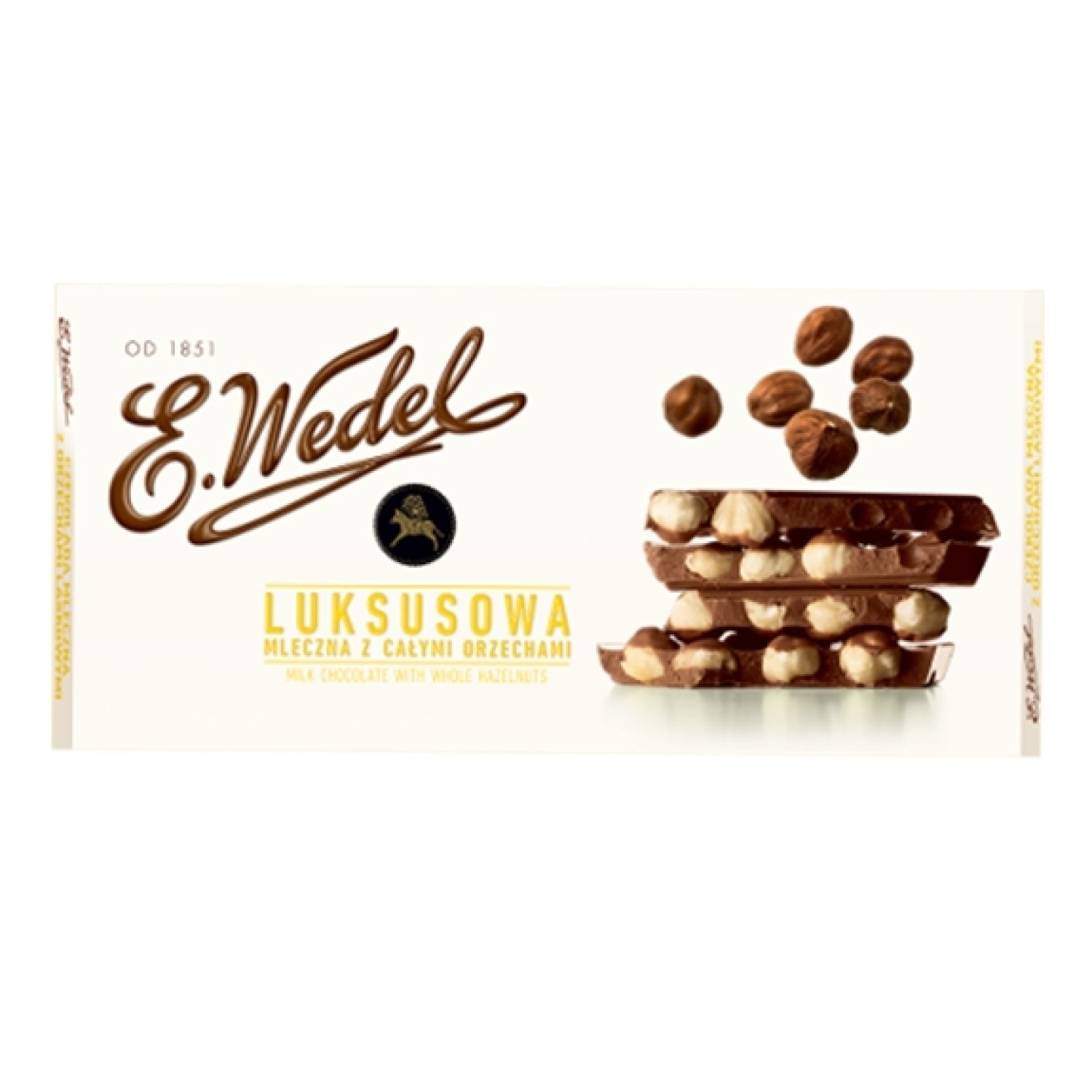 E.Wedel Milk Chocolate With Hazelnuts - Creamy & Crunchy - Premium Food Items from Olitory - Just $2.75! Shop now at olitory