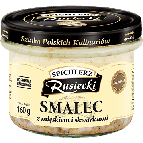 Smalec - Lard with Meat & Crackling - Traditional Spread - olitory