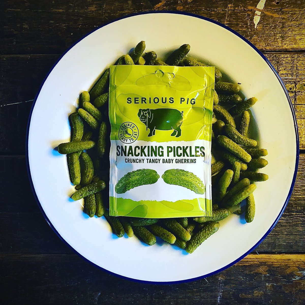 Snacking Pickles by Serious Pig - Tangy & Crunchy - olitory