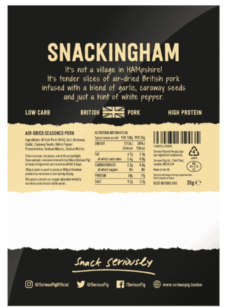 SNACKINGHAM Slices Serious Pig - olitory