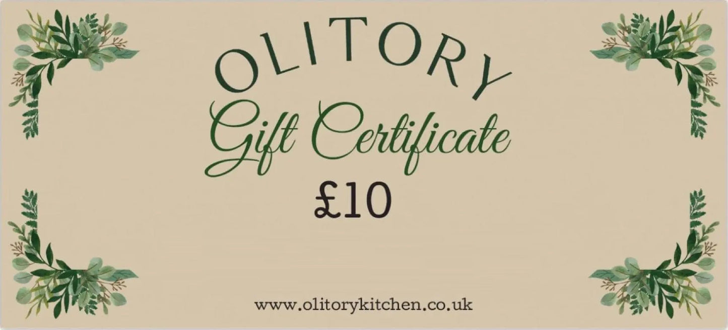 Gift Cards - Perfect Present for Any Occasion - olitory